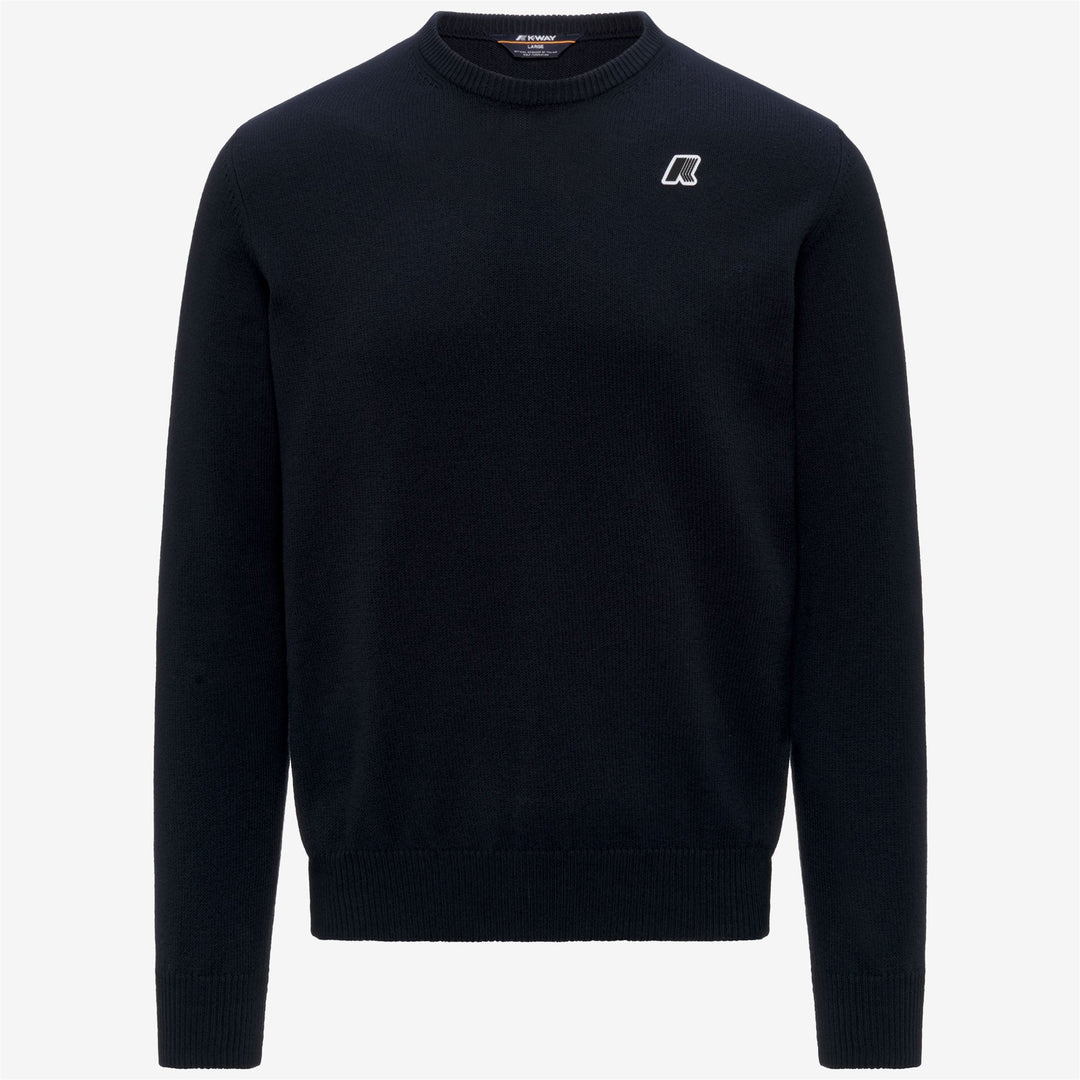 SEBASTIEN MIX COTTON GOLF - KNITWEAR - Pull  Over - Man - BLUE DEPTH BW 01