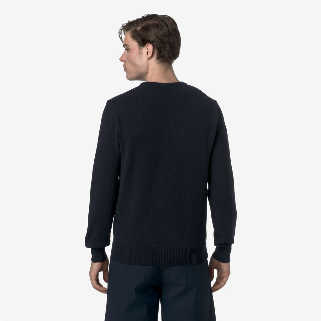 Knitwear_MAN_SEBASTIEN MIX COTTON GOLF_Pull Over_Blue Depth - Commercial 6