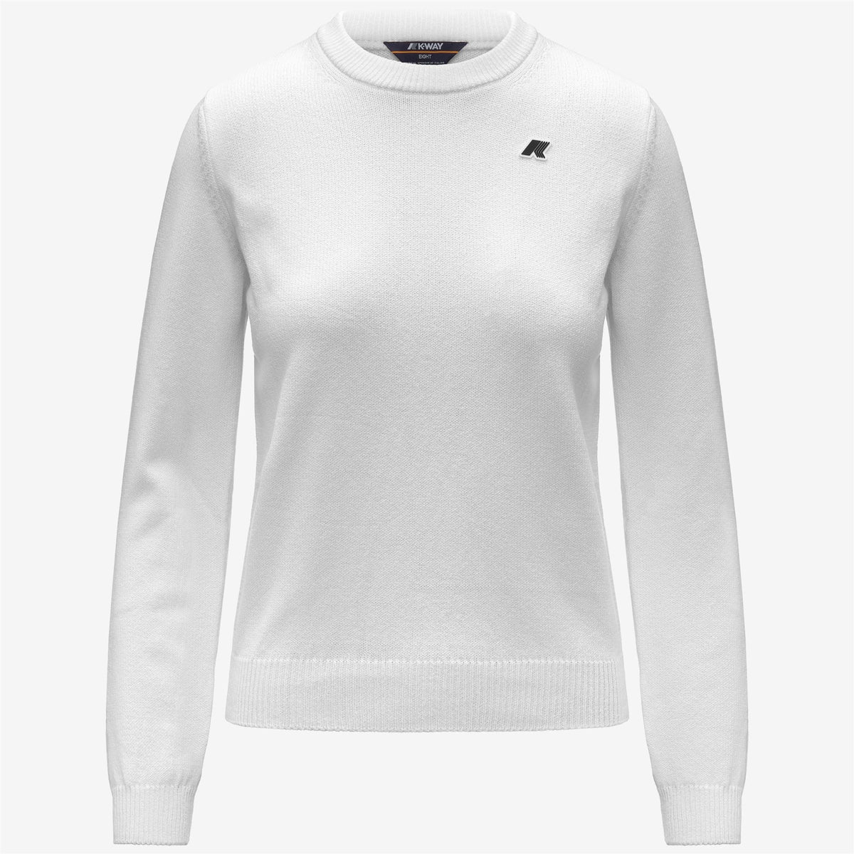 Knitwear_Woman_ABBIS MIX COTTON GOLF_Pull Over_White - Commercial 1