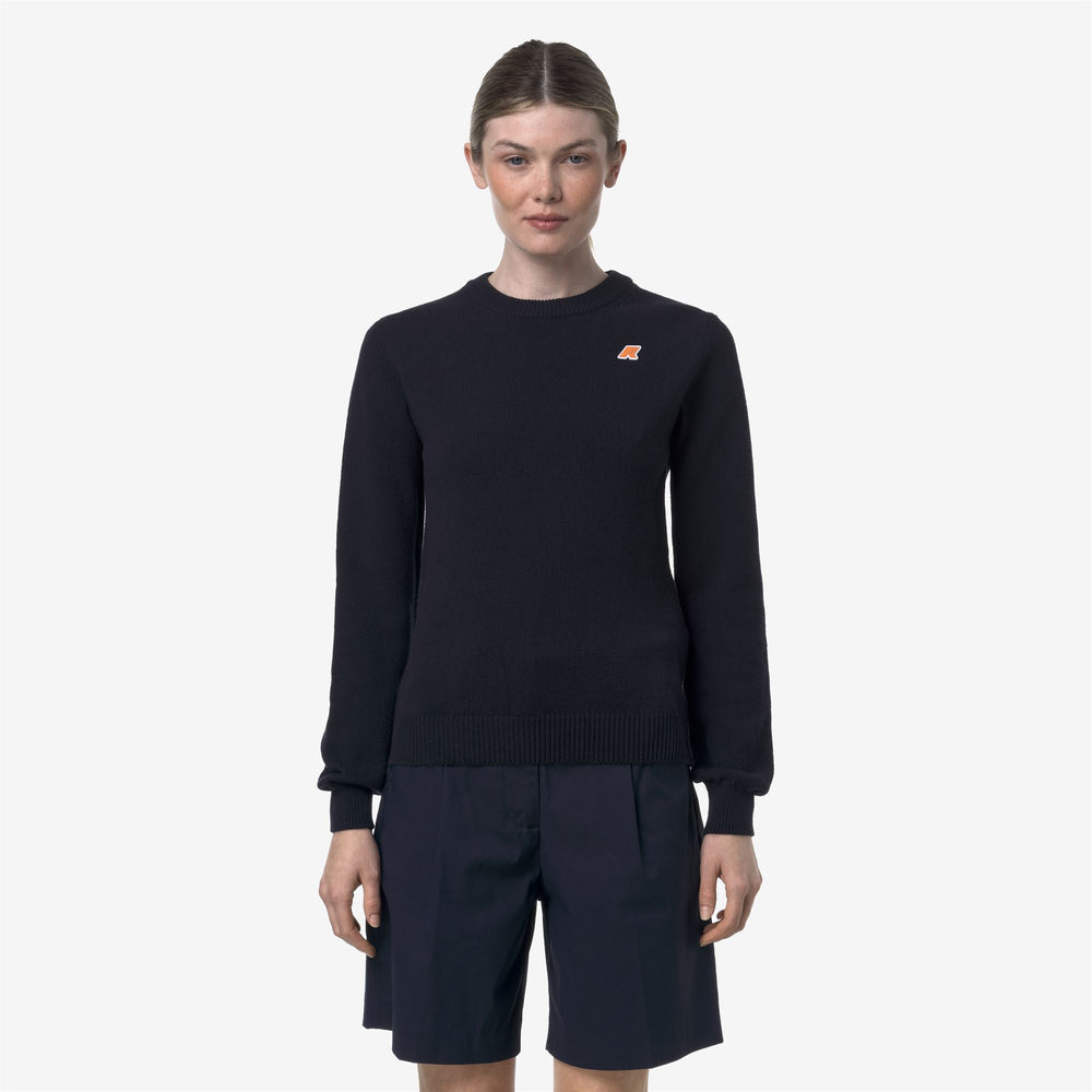 Deep Blue Women's Cotton Golf Pullover Knitwear 02