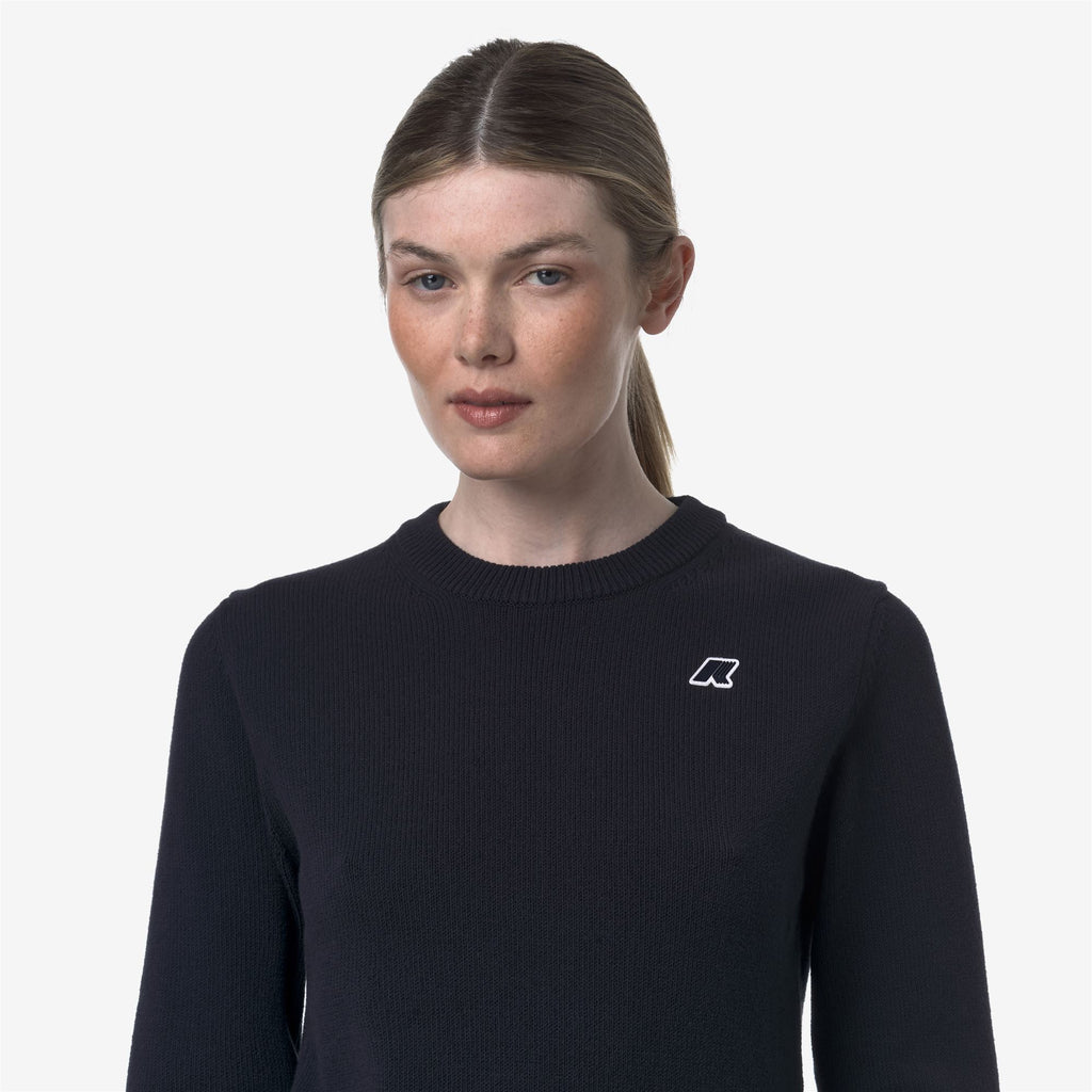 Knitwear_WOMAN_ABBIS MIX COTTON GOLF_Pull Over_Blue Depth - Commercial 7