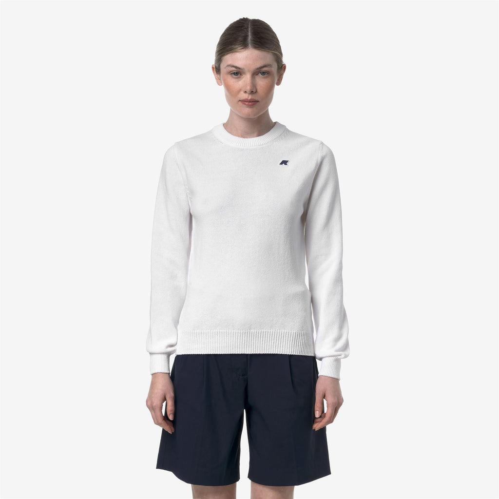 Knitwear_WOMAN_ABBIS MIX COTTON GOLF_Pull Over_White Bright - Commercial 4