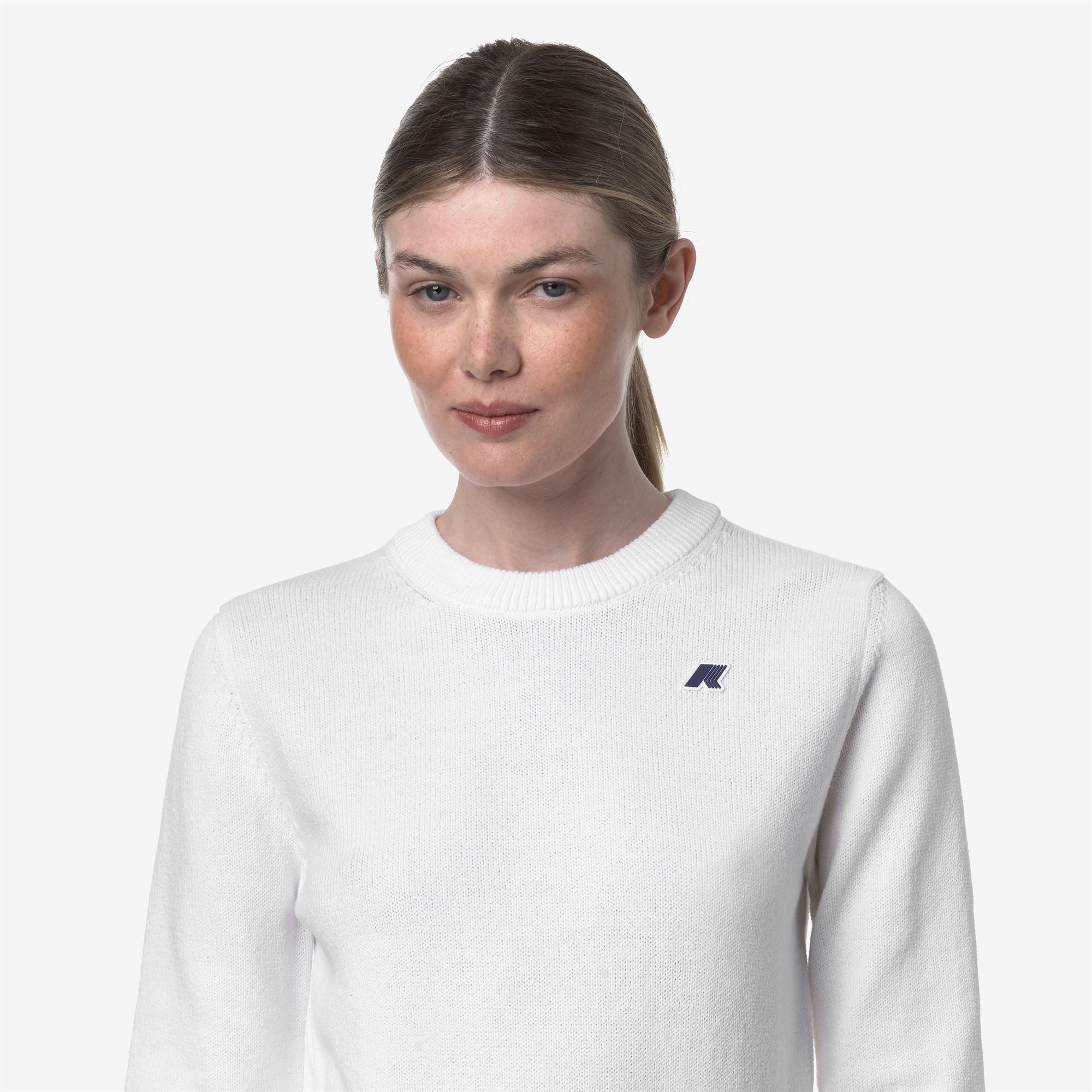 Knitwear_WOMAN_ABBIS MIX COTTON GOLF_Pull Over_White Bright - Commercial 7