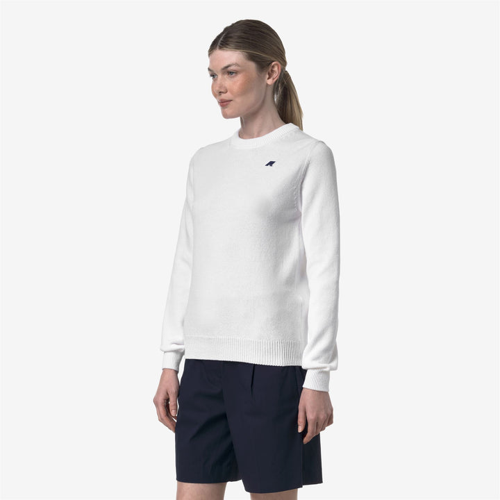 Bright White Women's Cotton Golf Pullover Knitwear 4