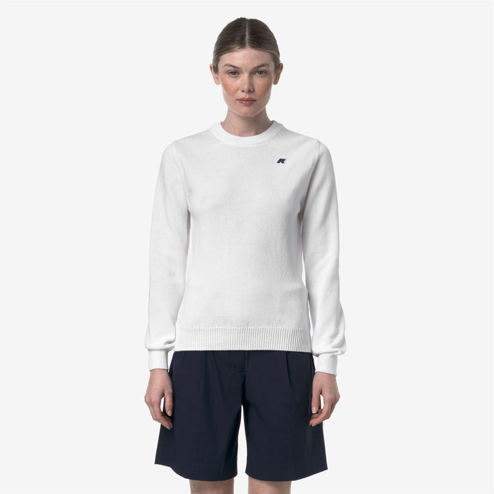 Bright White Women's Cotton Golf Pullover Knitwear 3