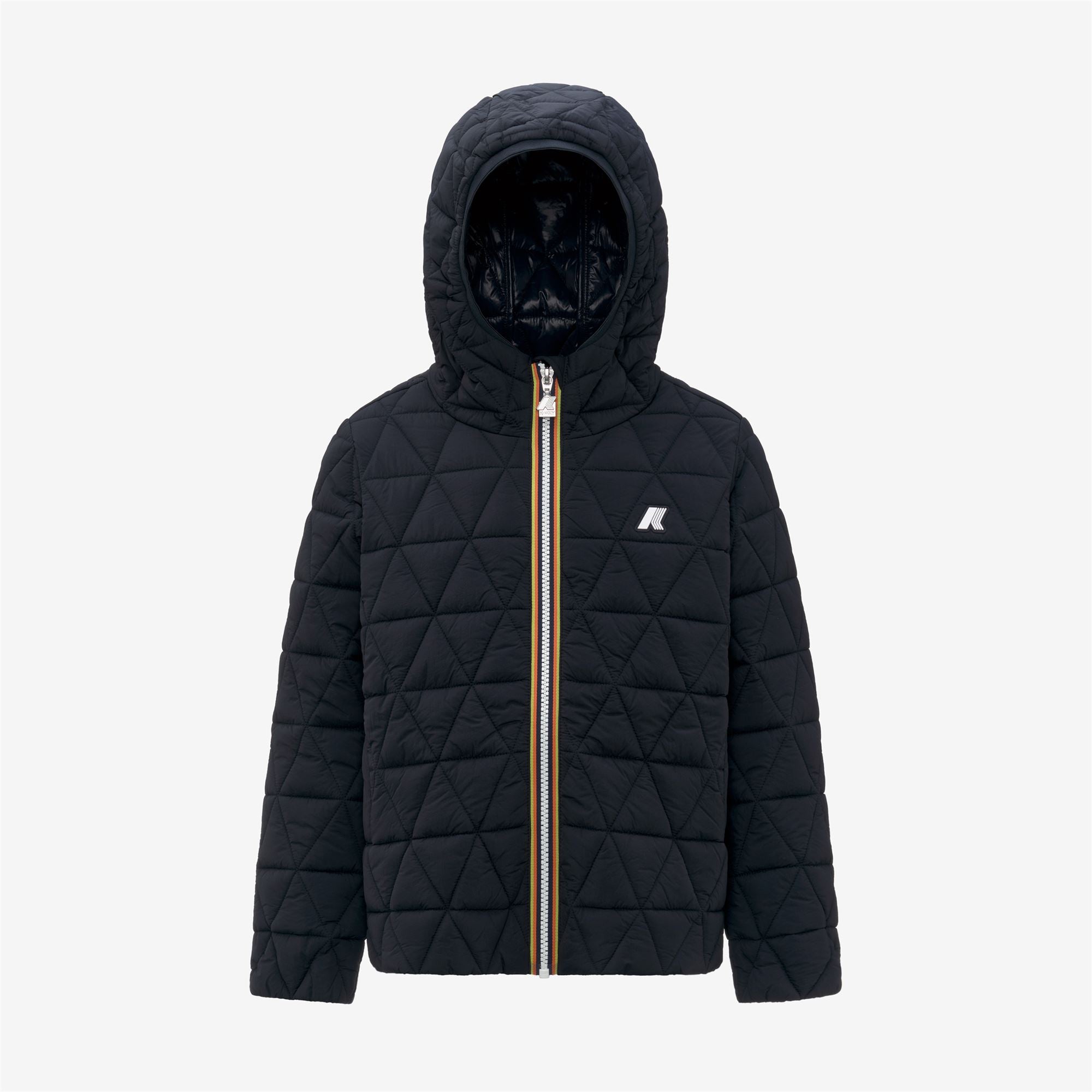 Jackets_GIRL_P. MADLAINE DIAMOND QUILTED WARM_Short_Blue Depth - Commercial 1