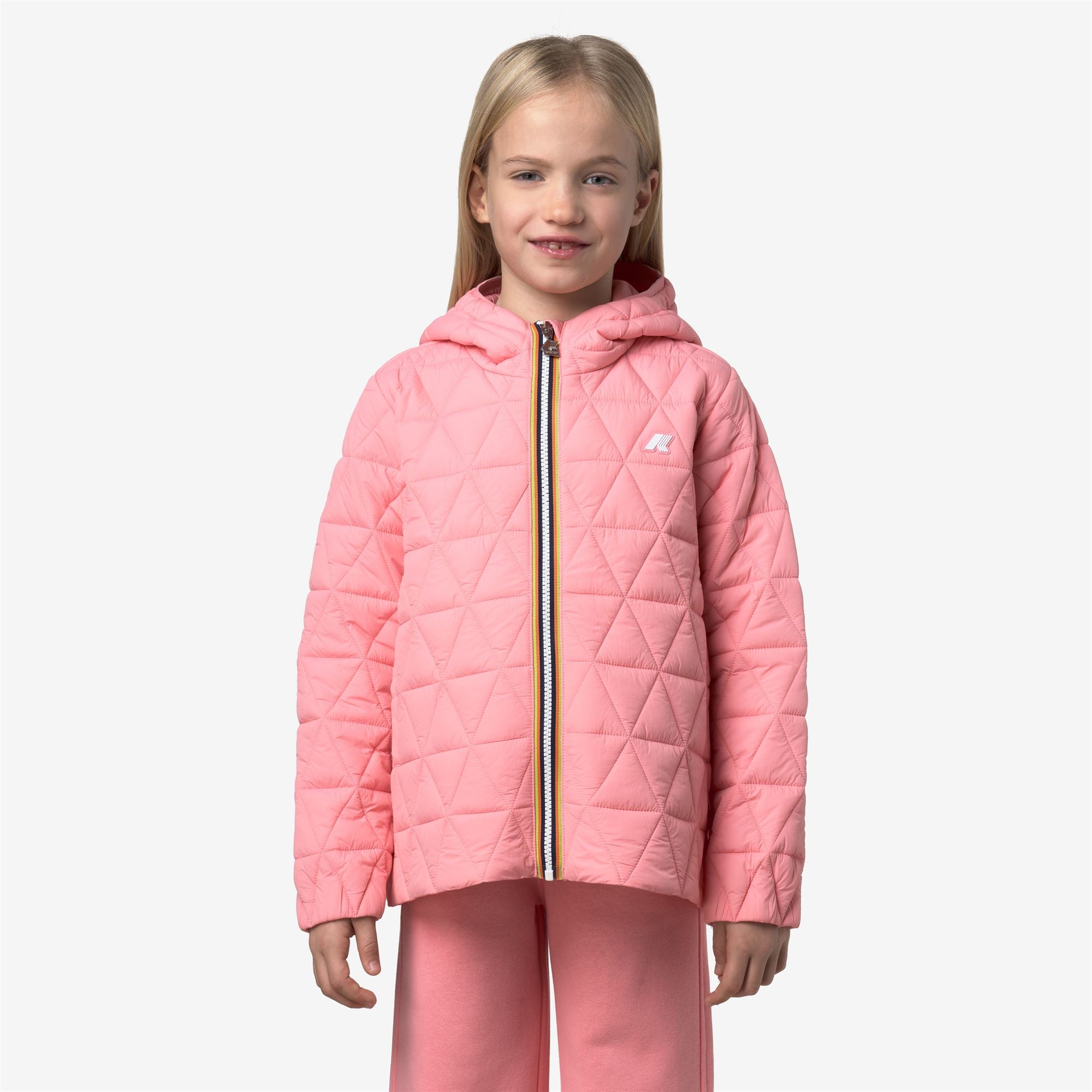 P. Madlaine Diamond Quilted Warm Jacket | K-Way – K-Way.com