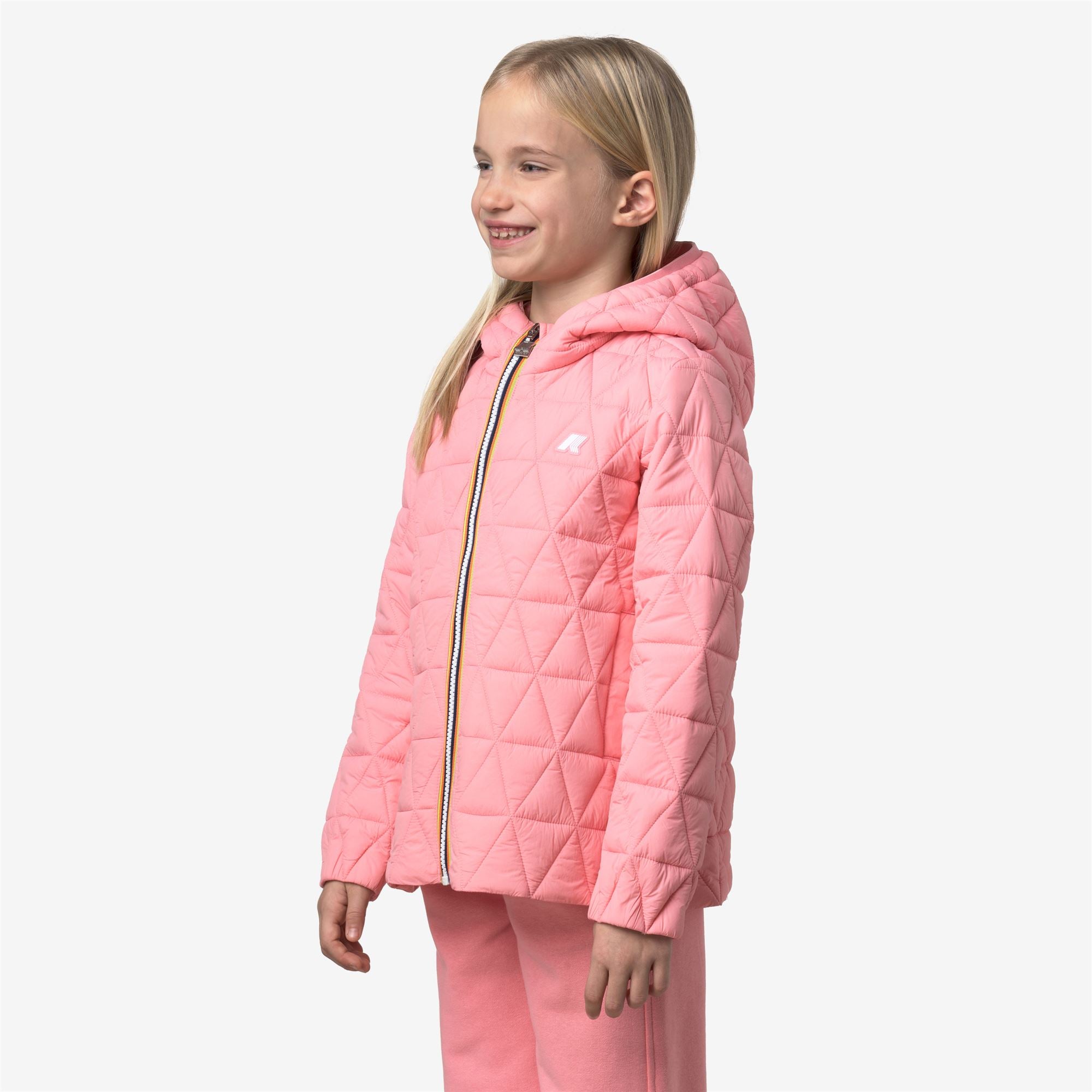 P. Madlaine Diamond Quilted Warm Jacket | K-Way – K-Way.com
