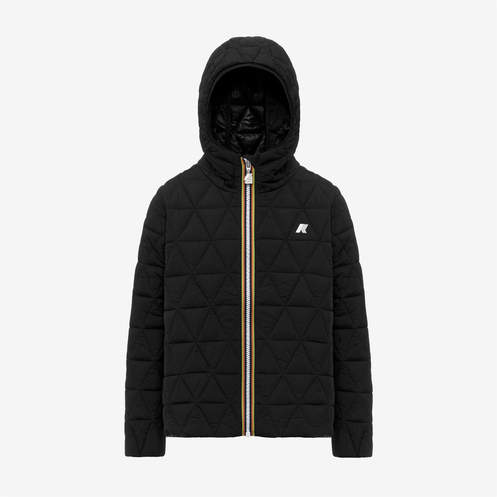 Jackets_GIRL_P. MADLAINE DIAMOND QUILTED WARM_Short_Black Pure - Black Pure - Commercial 1