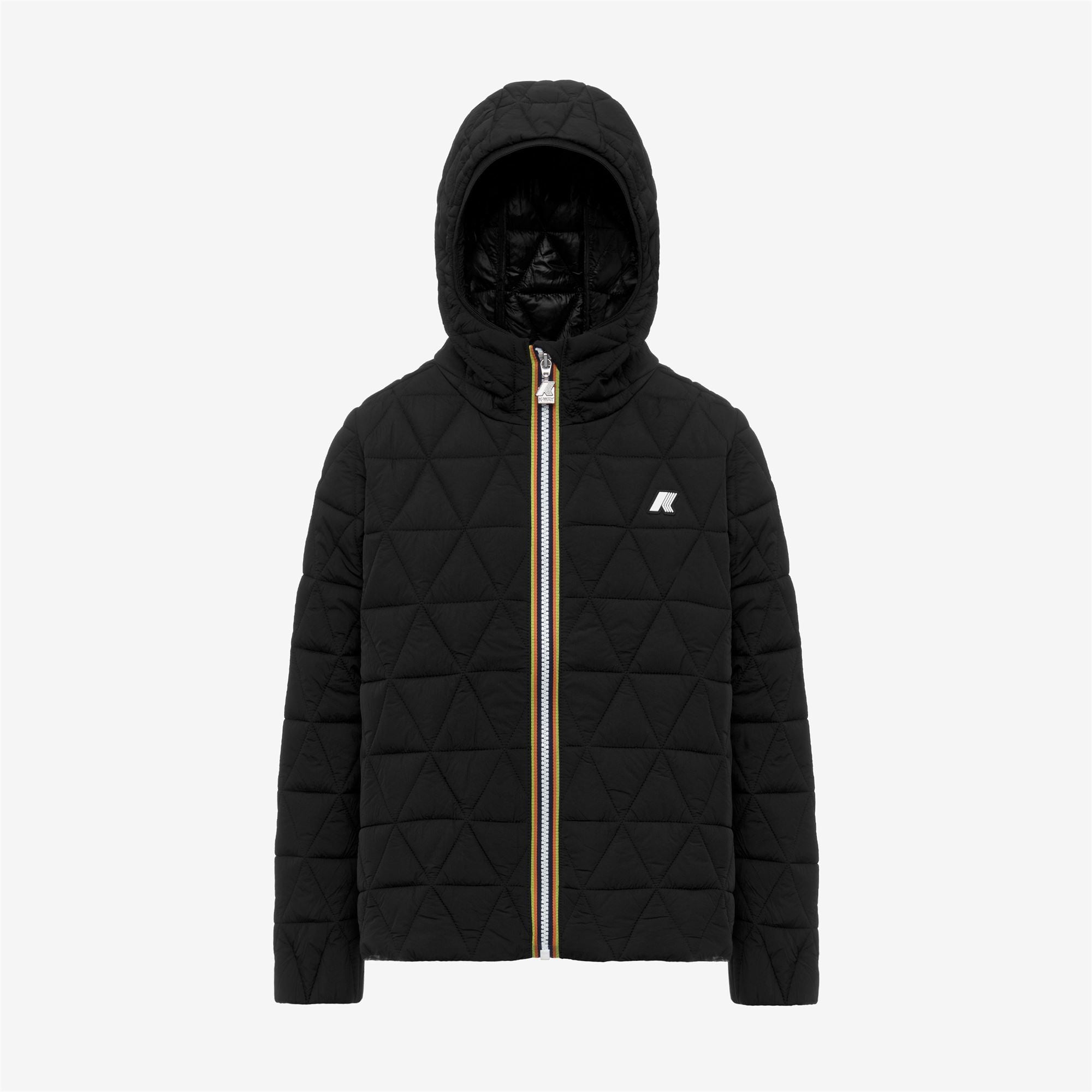 Jackets_GIRL_P. MADLAINE DIAMOND QUILTED WARM_Short_Black Pure - Black Pure - Commercial 1