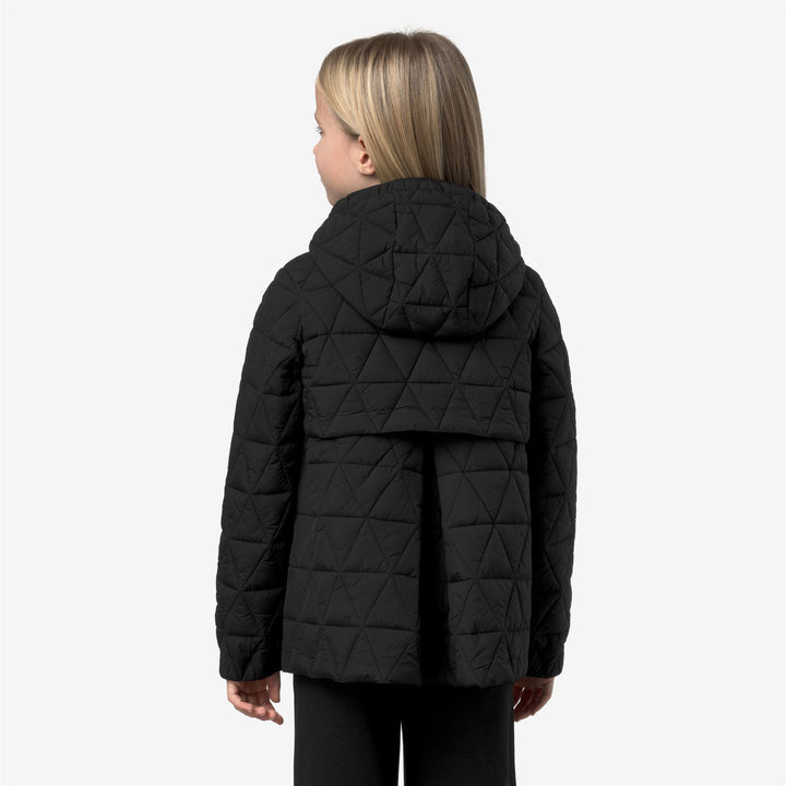 P. MADLAINE DIAMOND QUILTED WARM - Jackets - Corta - Bambina - BLACK PURE 5