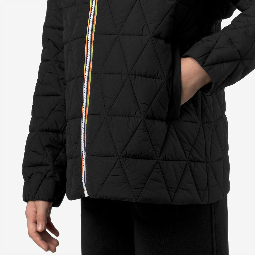 Jackets_GIRL_P. MADLAINE DIAMOND QUILTED WARM_Short_Black Pure - Black Pure - Commercial 7