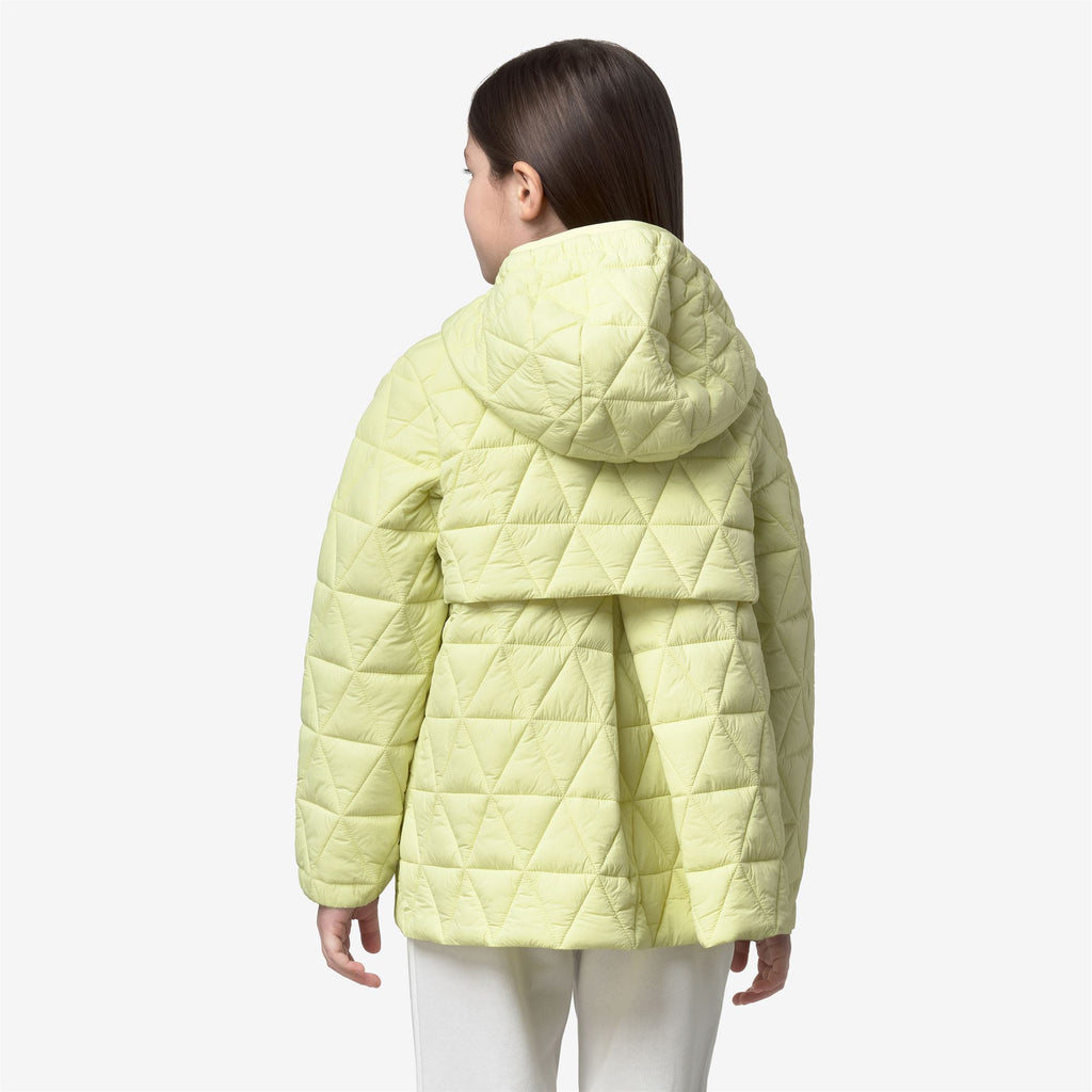 Jackets_Girl_P. MADLAINE DIAMOND QUILTED WARM_Short_Yellow Lime - Commercial 6