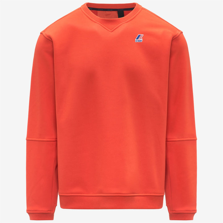 Orange Unisex Outdoor Fleece Jumper with Comfortable Fit 1