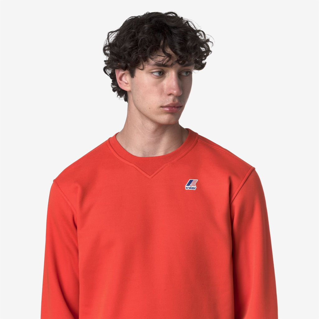 Fleece_UNISEX_NAEL BRUSHED PC_Jumper_Orange Fiesta - Commercial 7