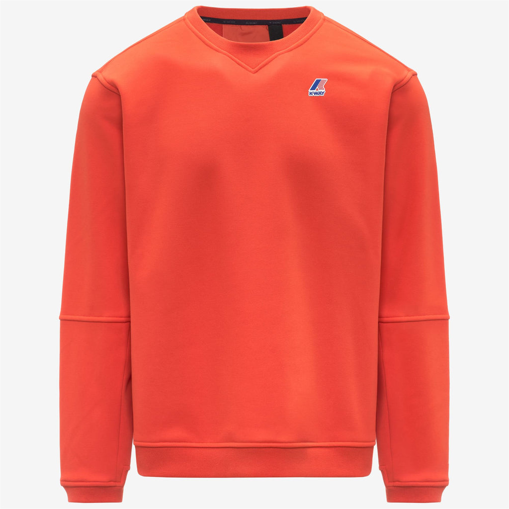 Fleece_UNISEX_NAEL BRUSHED PC_Jumper_Orange Fiesta - Commercial 1