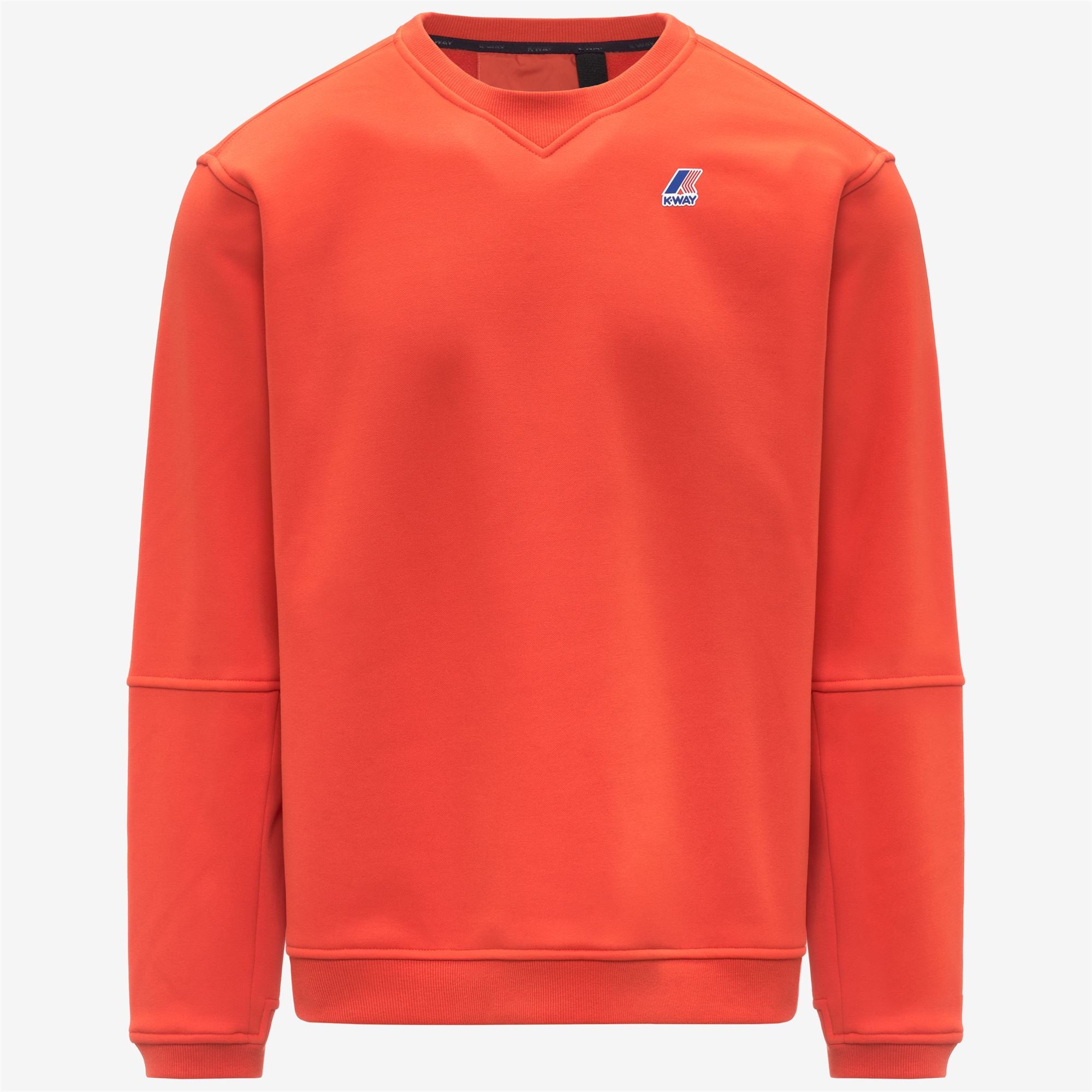Fleece_UNISEX_NAEL BRUSHED PC_Jumper_Orange Fiesta - Commercial 1