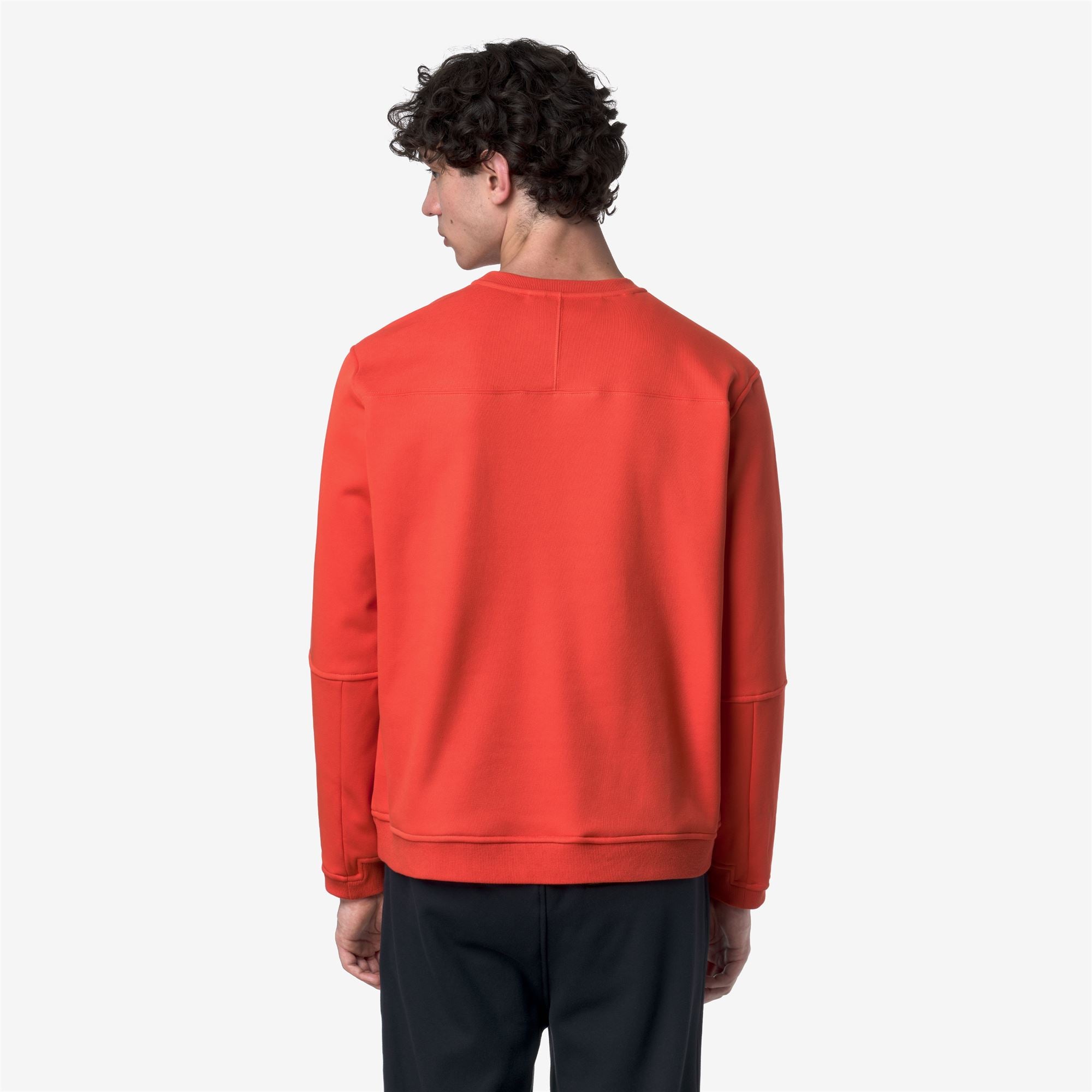Fleece_UNISEX_NAEL BRUSHED PC_Jumper_Orange Fiesta - Commercial 6