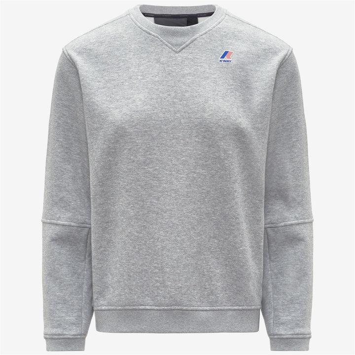 Grey unisex Brushed Fleece Jumper for Outdoor Activities 1