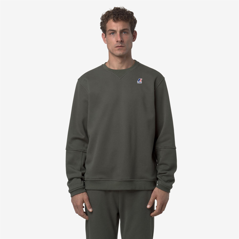 Dark green Unisex Outdoor Fleece Jumper for Sports and Leisure 02