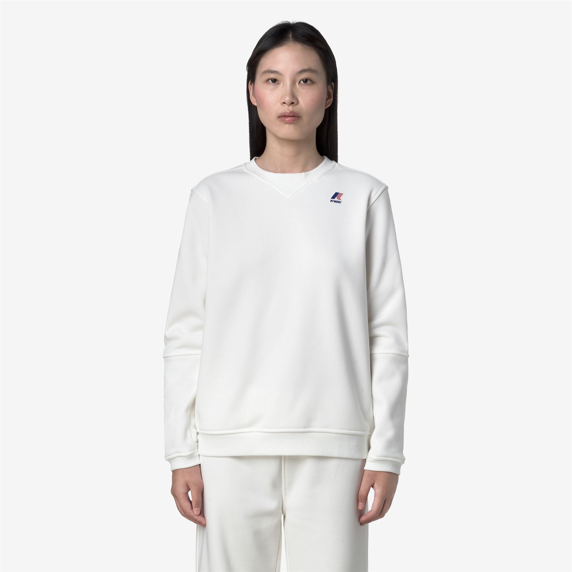 Fleece_UNISEX_NAEL BRUSHED PC_Jumper_White Gardenia - Commercial 4