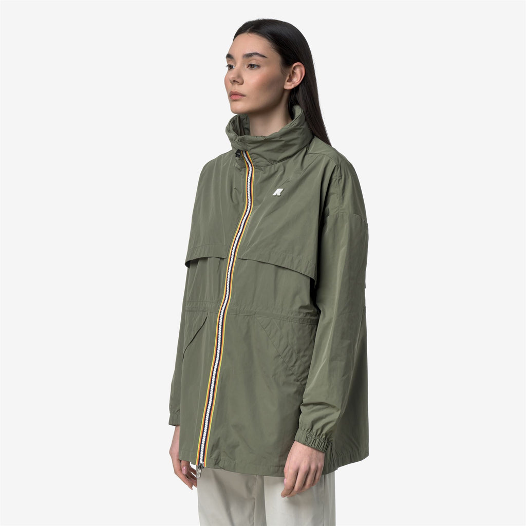 Jackets_Woman_AUBELINE MEMORY TOUCH_Mid_Green Lichen - Commercial 5