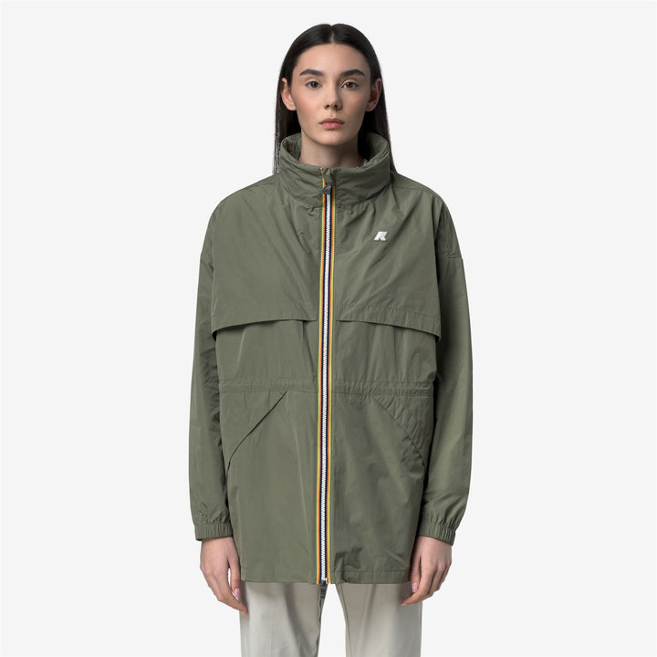 AUBELINE MEMORY TOUCH Giacche Medio Donna Green Lichen 1