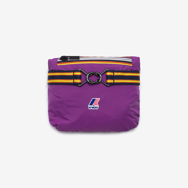 Chaqueta resistente al clima plegable para niños color violeta 6
