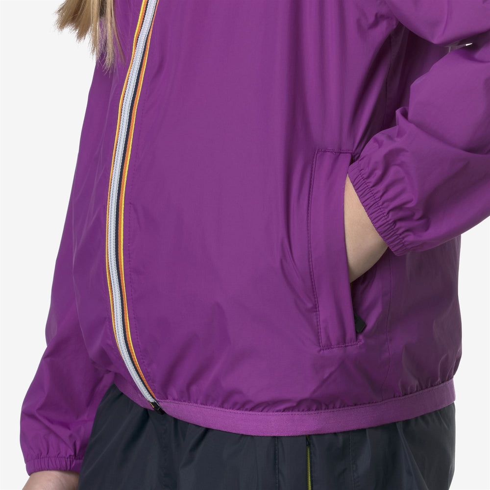 Violet Kids' Packable Weather-Resistant Jacket 02
