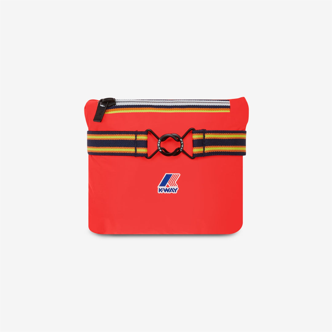 Giacca unisex rossa ripiegabile e resistente alle intemperie per bambini main