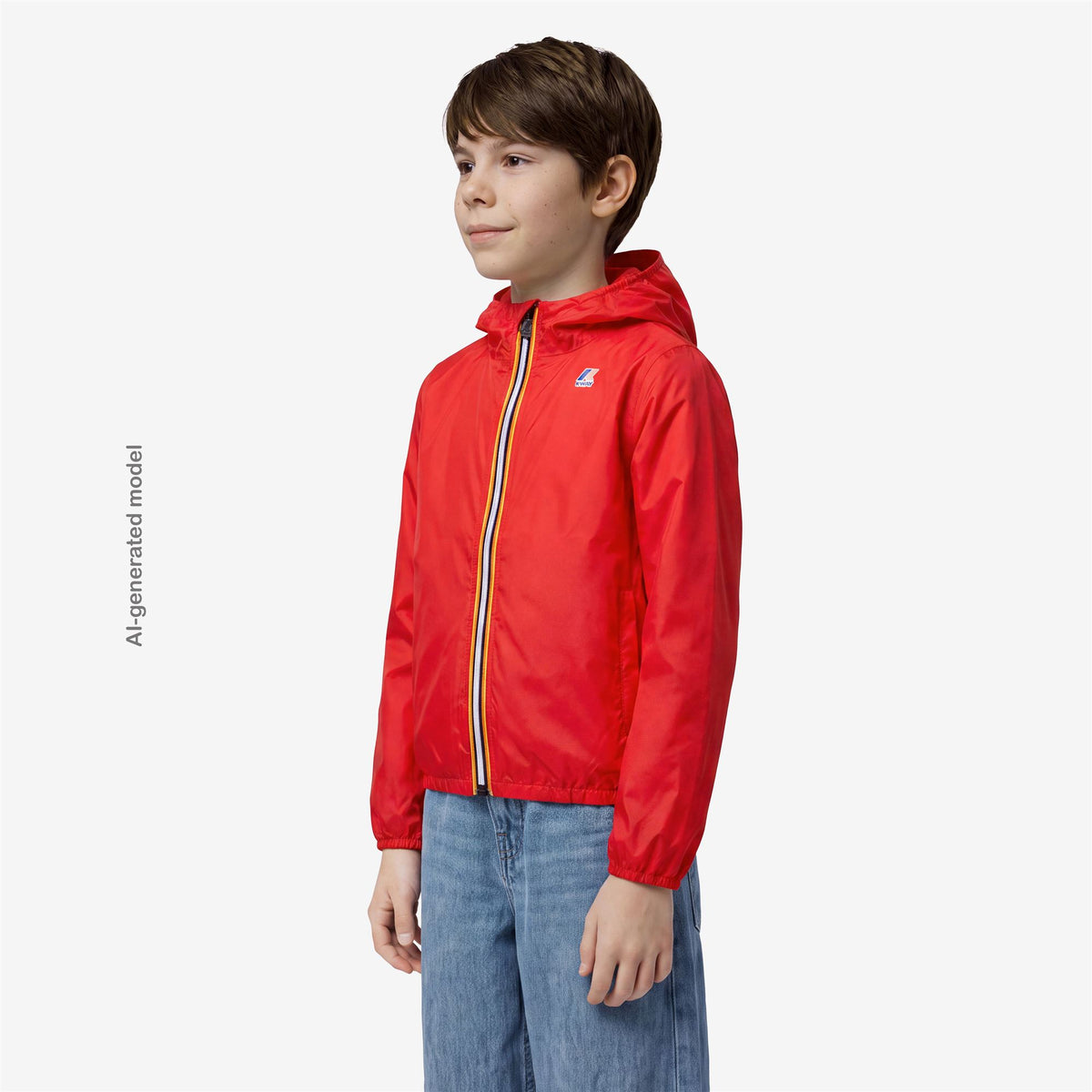 Jackets_KID UNISEX_P. LE VRAI 4.0 CLAUDE_Mid_Red - Commercial 5
