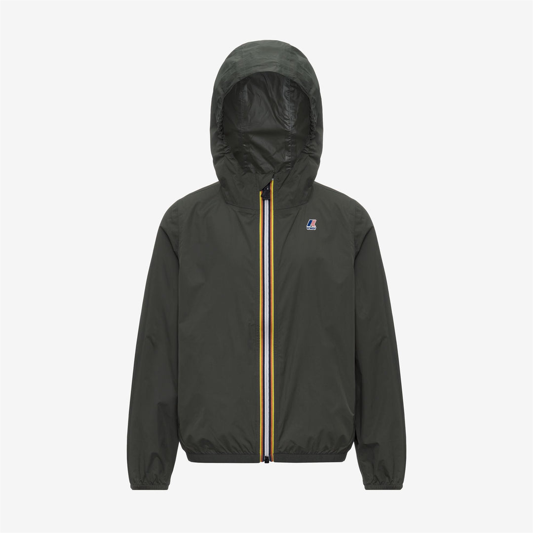 Blackish green Kids' Packable Weather-Resistant Jacket 01