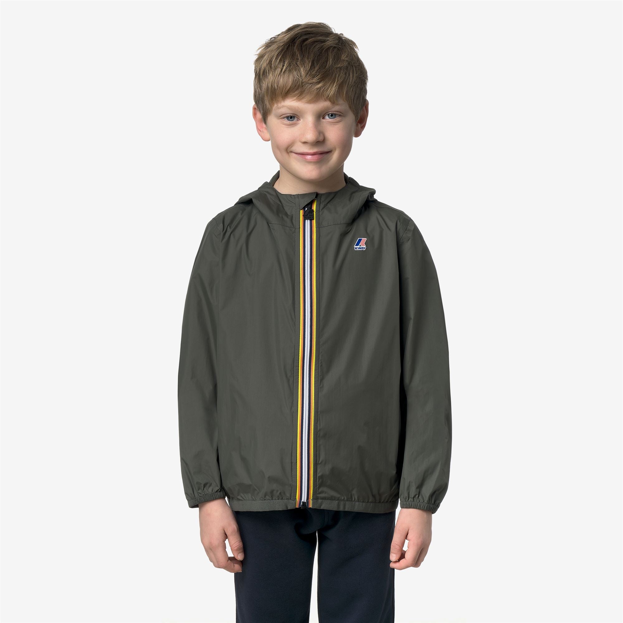Jackets_KID UNISEX_P. LE VRAI 4.0 CLAUDE_Mid_GREEN BLACKISH - Commercial 4