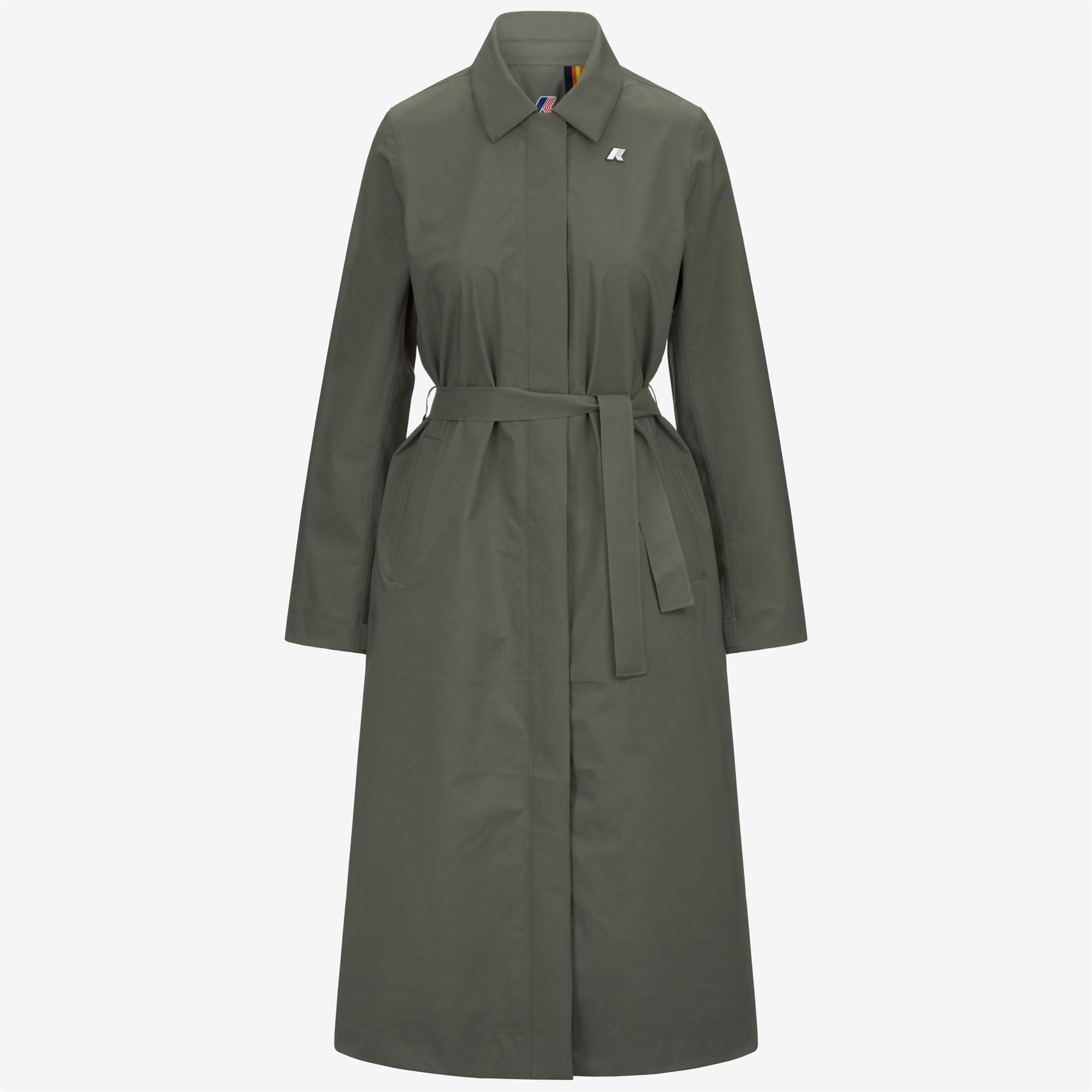 Jackets_WOMAN_BARBRA STRETCH 2L_Long_Green Lichen - Commercial 1