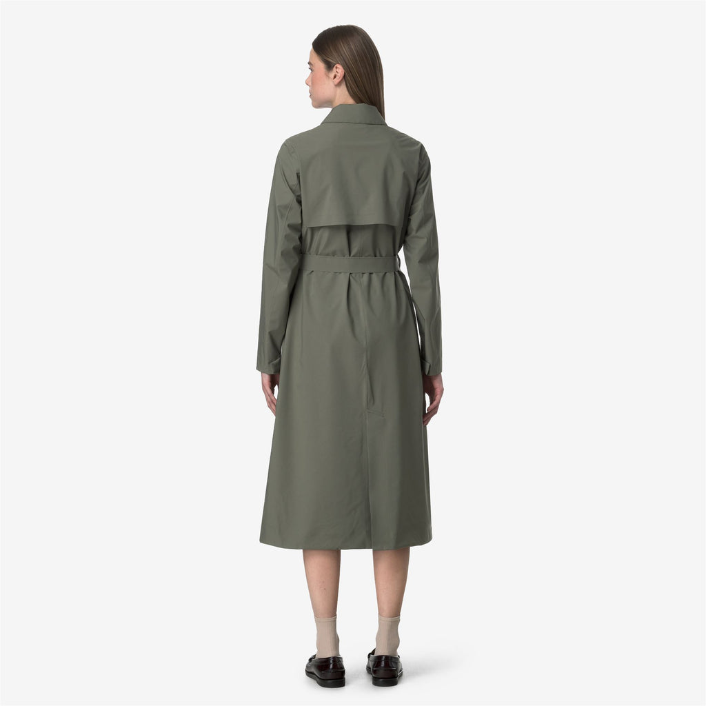 Jackets_WOMAN_BARBRA STRETCH 2L_Long_Green Lichen - Commercial 6