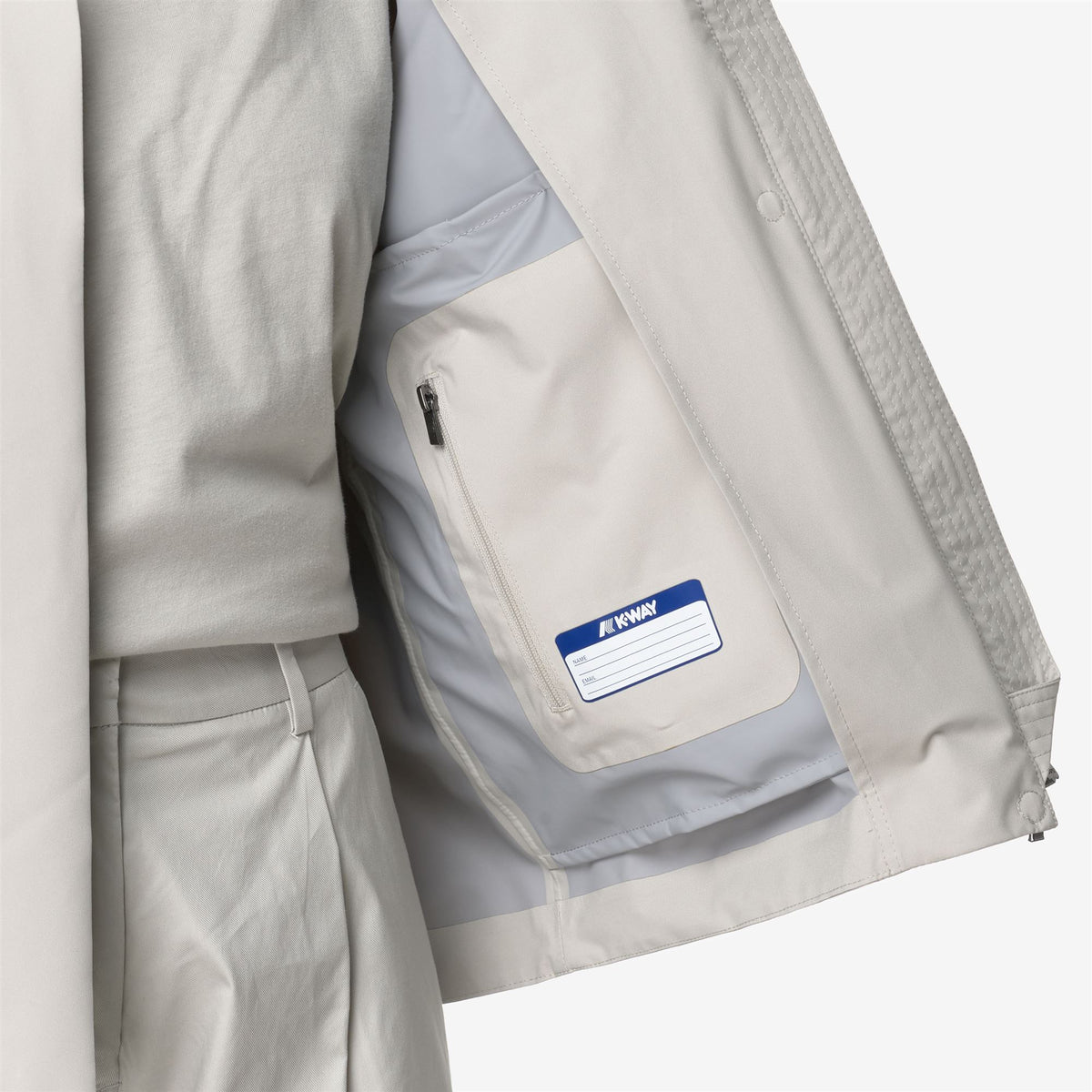 Jackets_WOMAN_ARABEL STRETCH 2L_Short_BEIGE LT - Commercial 7