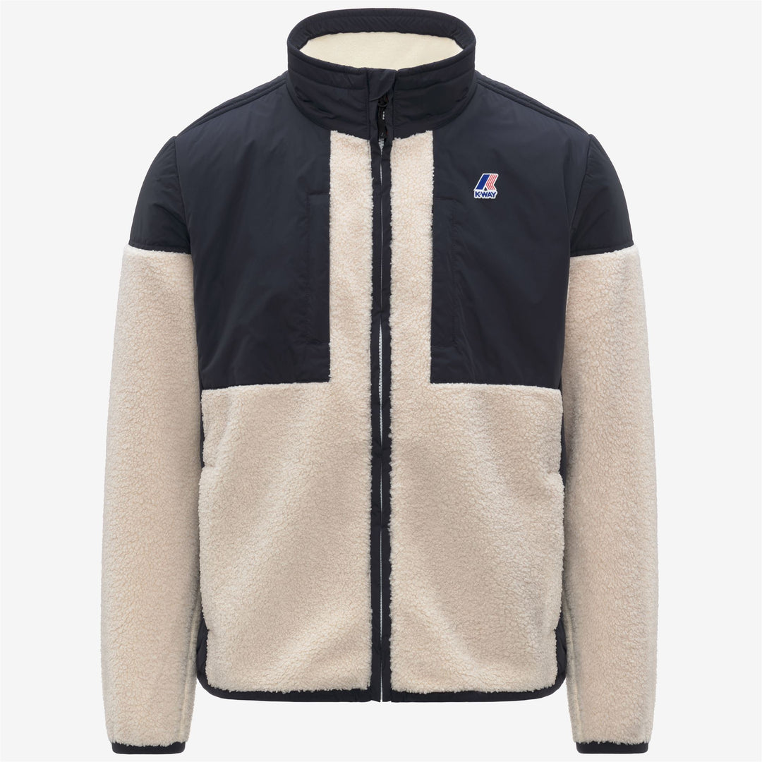 Blue unisex Fleece Jacket with Waterproof Inserts and Insulation main