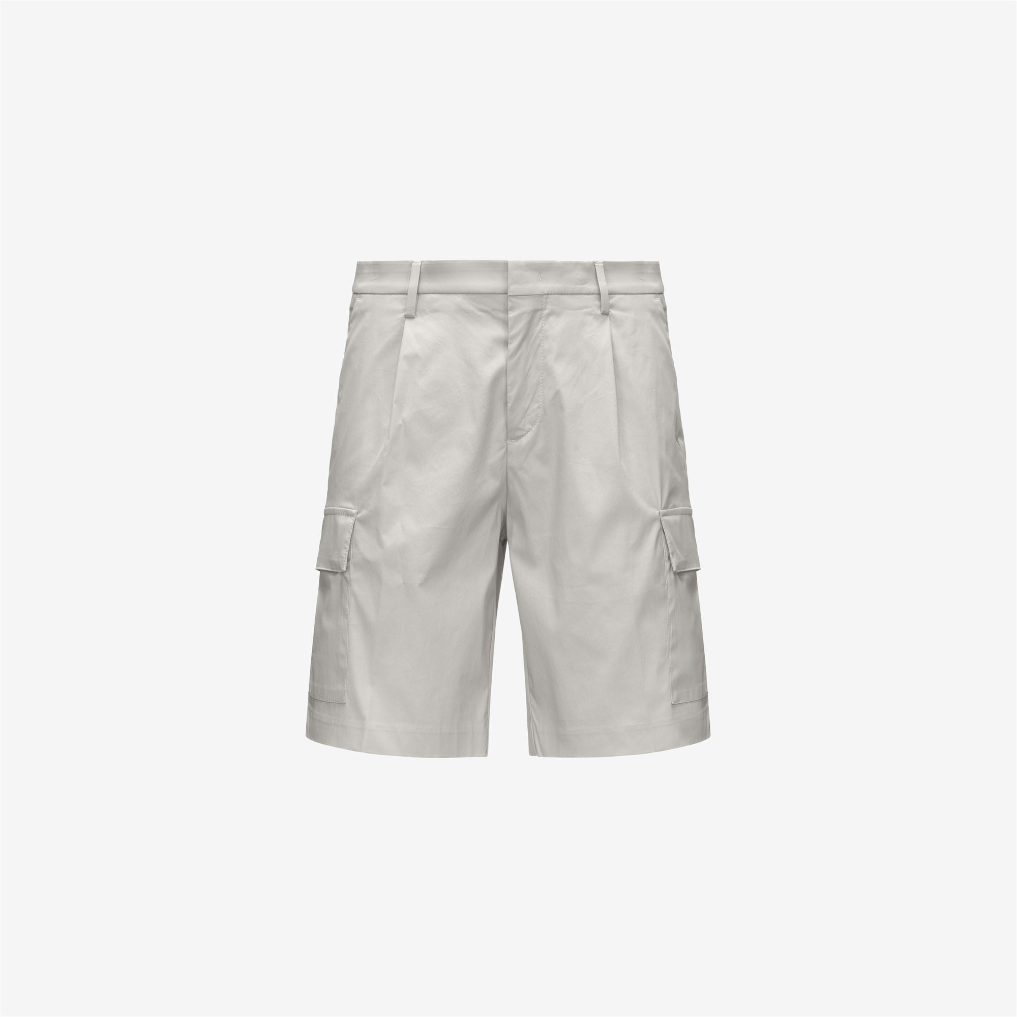 Shorts_MAN_SERJE TWILL TECH_Cargo_BEIGE LT - Commercial 1