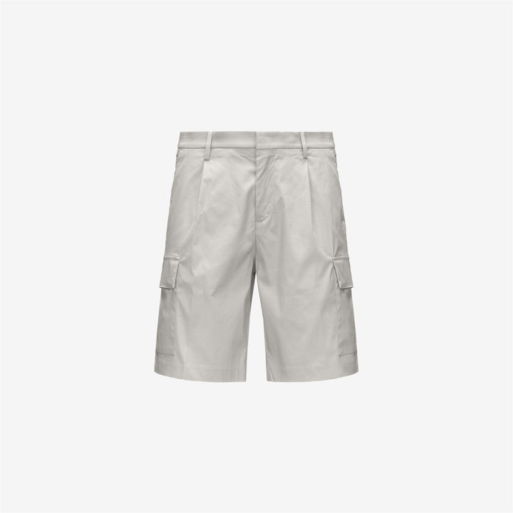 Bermuda cargo beige da uomo con tasche 5