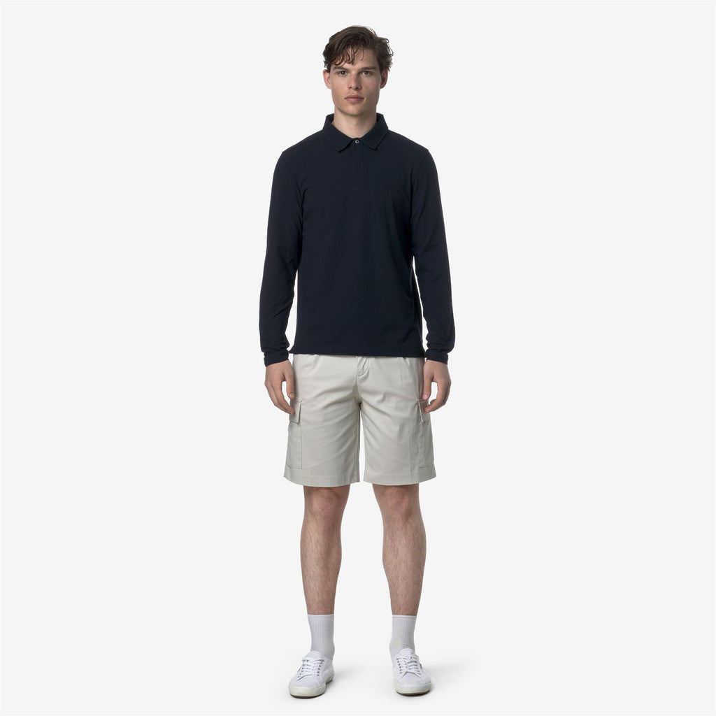 Shorts_MAN_SERJE TWILL TECH_Cargo_BEIGE LT - Commercial 4
