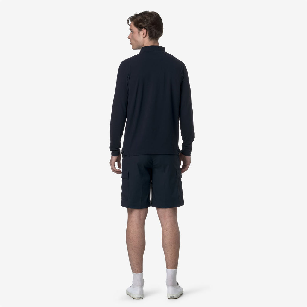 Shorts_MAN_SERJE TWILL TECH_Cargo_Blue Depth - Commercial 6