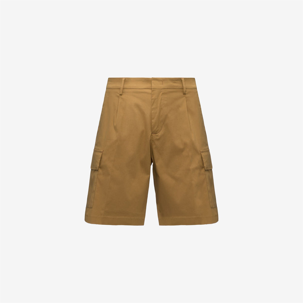 Shorts_Man_SERJE TWILL TECH_Cargo_Brown Bistre - Commercial 1
