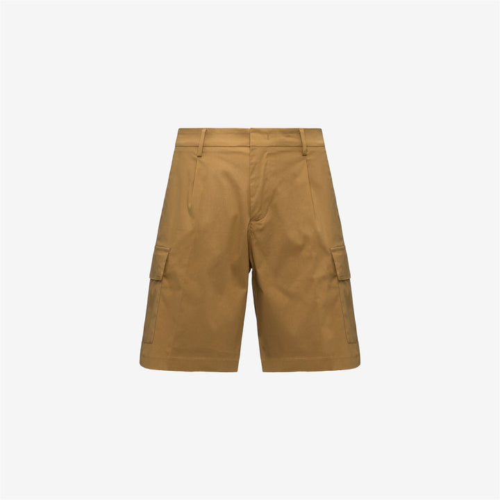 SERJE TWILL TECH - Shorts - Cargo - Man - BROWN BISTRE 1