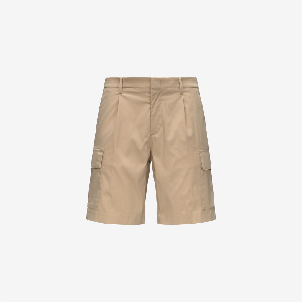 Shorts_MAN_SERJE TWILL TECH_Cargo_Beige Rope - Commercial 1
