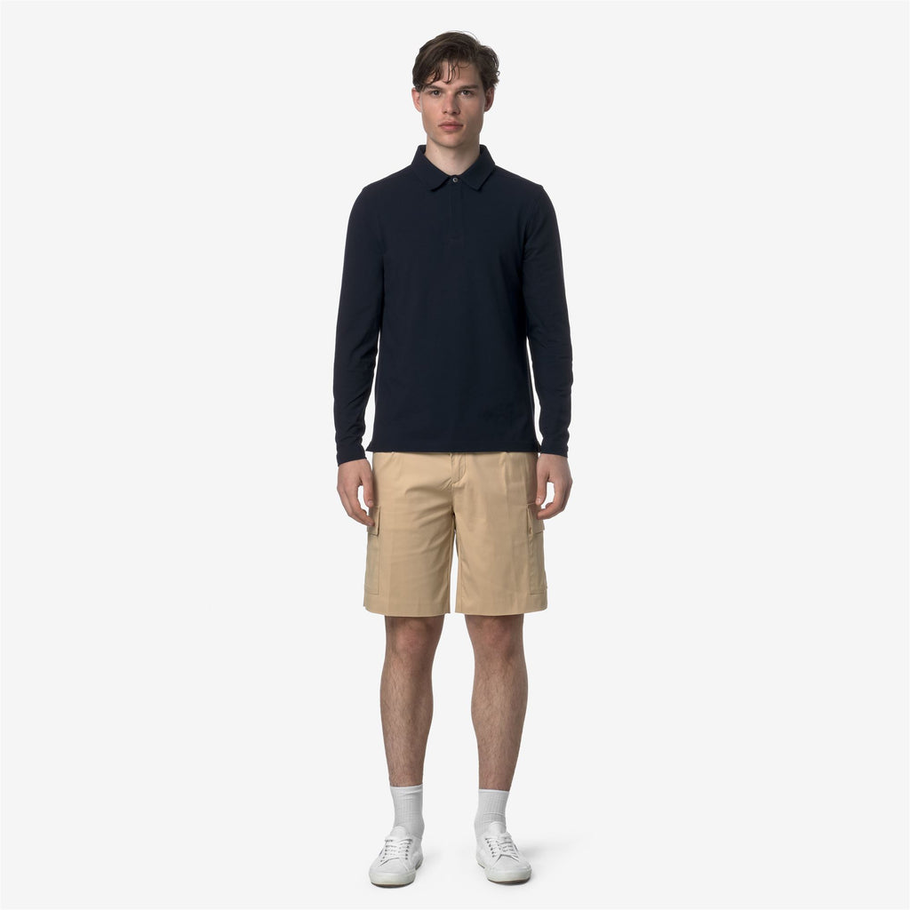 Shorts_MAN_SERJE TWILL TECH_Cargo_Beige Rope - Commercial 4