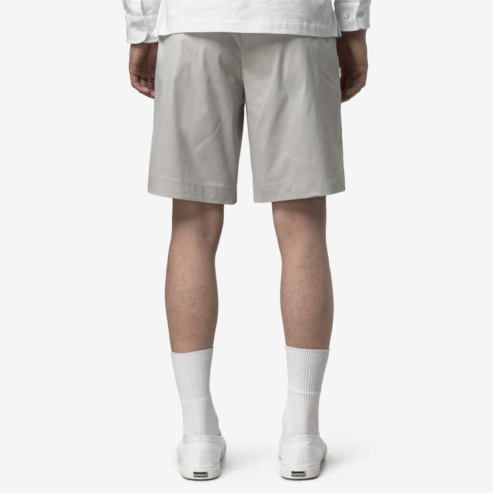 Bermudas Chino Beige y Gris para Hombre para Uso Urbano 5