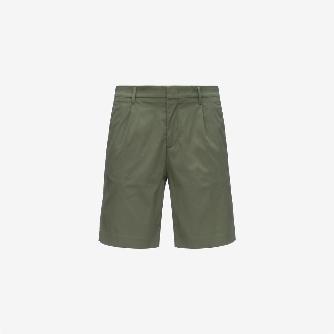 Pantaloni Bermuda Chino Uomo Verde Lichene per Uso Cittadino main