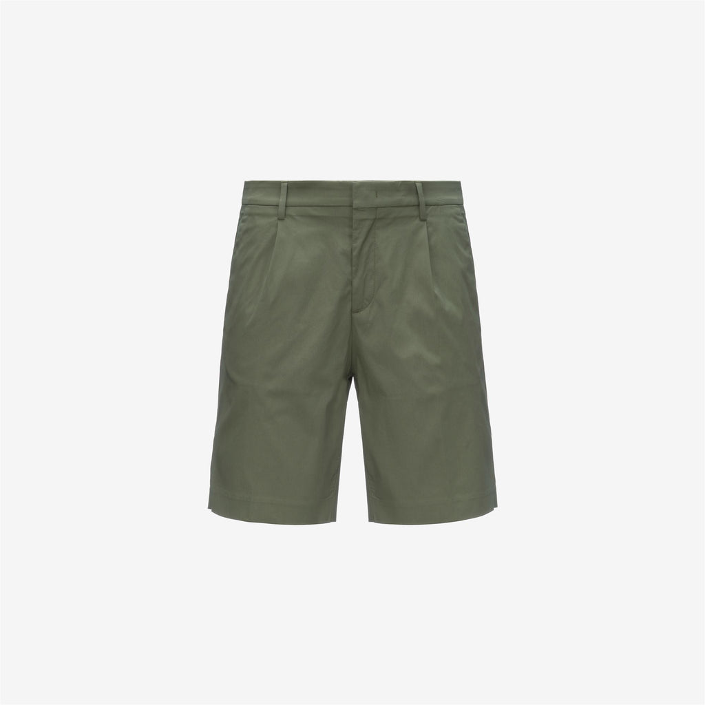 Shorts_MAN_SEVERE TWILL TECH_Chino_Green Lichen - Commercial 1