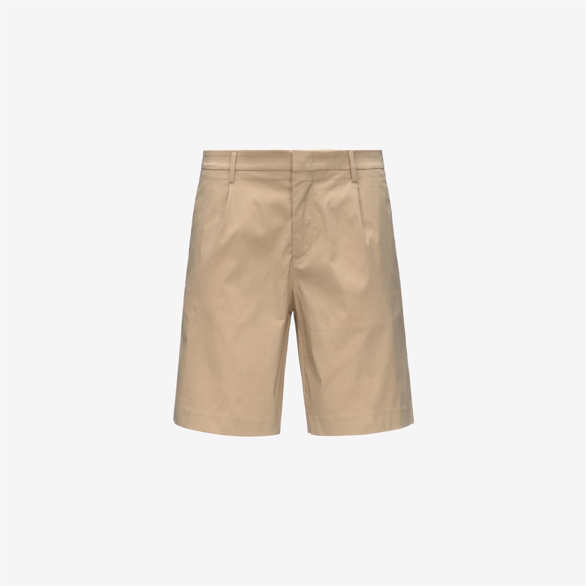 Shorts_MAN_SEVERE TWILL TECH_Chino_Beige Rope - Commercial 1