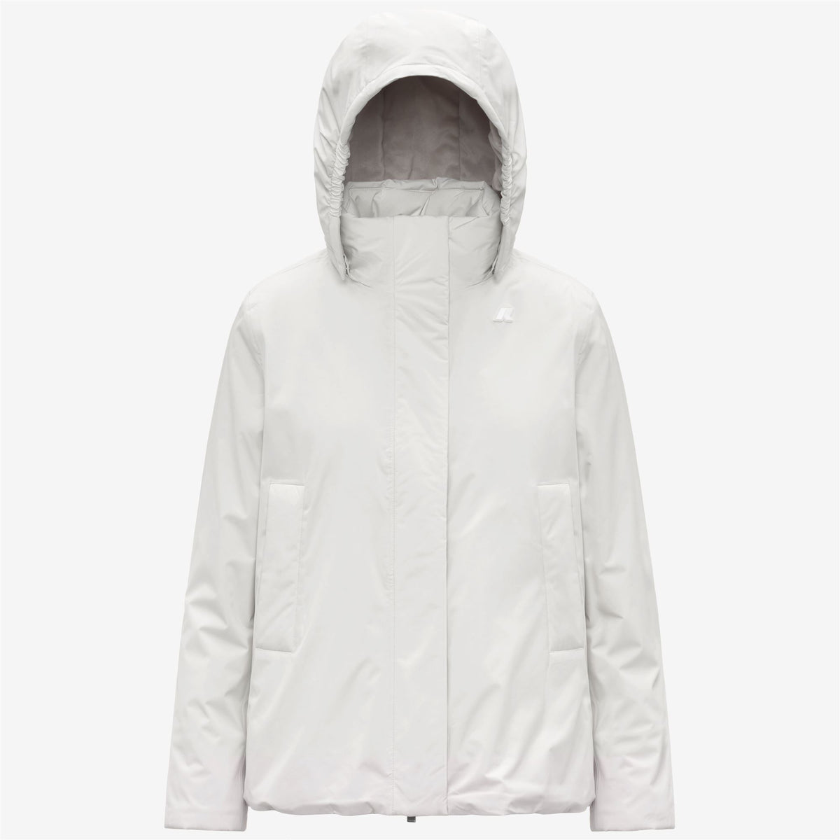 Jackets_WOMAN_MARLETTE SOFT TOUCH MARMOTTA_Short_White Gardenia - Grey Goat - Commercial 1